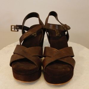 Natural Comfort | Platform Cross Front Wedge